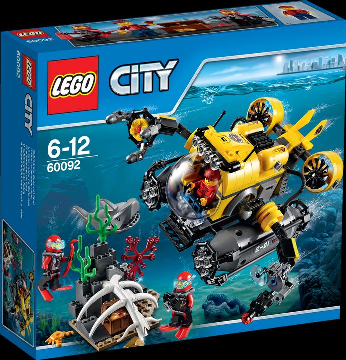 Image du produit LEGO Sous-marin en eau profonde (60092, LEGO City)