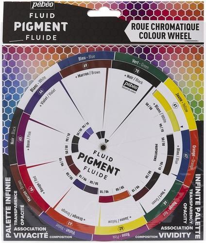 Image du produit Pebeo Roue Chromatique Fluid Pigment