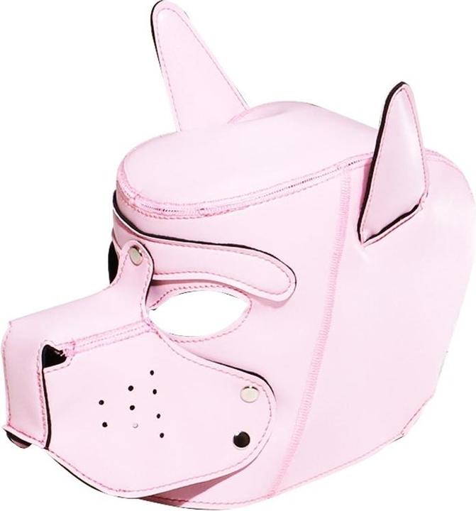 Actual product image Kinky Puppy Pinky Kinky Dog" dog mask
