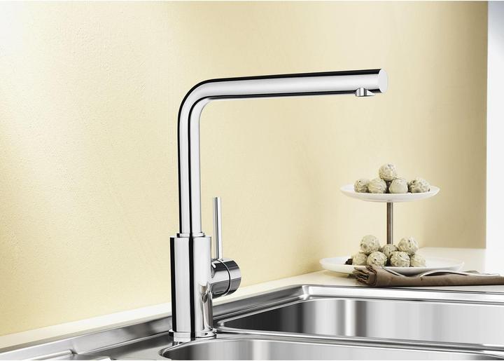 Actual product image Blanco MILA chrome HD (L spout)