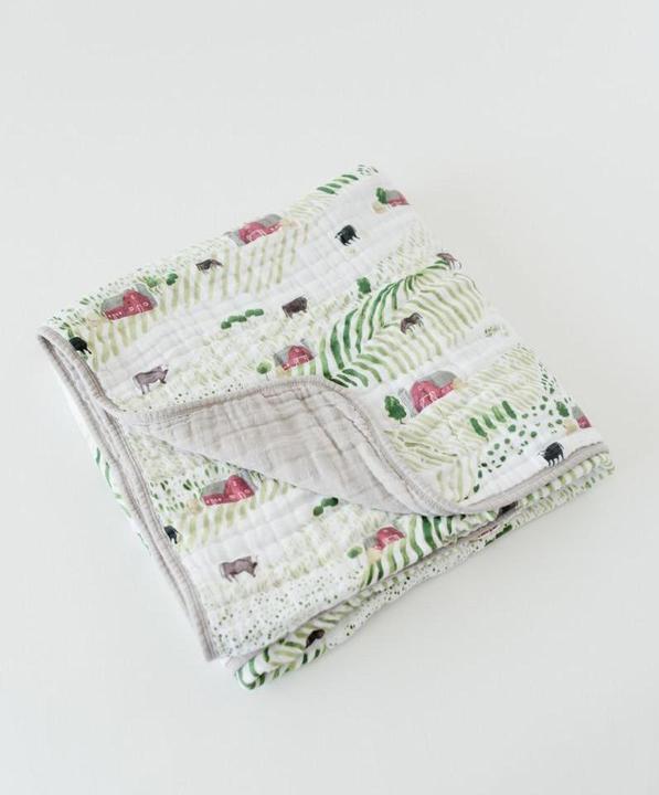 Produktbild little unicorn Cotton Muslin Quilt (120 x 120 cm)