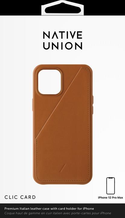 Actual product image Native Union clic card (Apple iPhone 12 Pro Max)