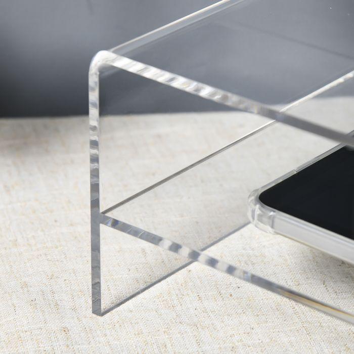 Produktbild Swisshandel24 Monitorständer Bildschirmerhöhung mit Staufach, Monitorerhöhung für Monitore bis 24 Zoll, PC, Laptop