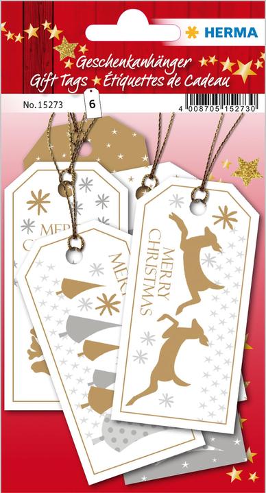 Produktbild HERMA Geschenkanhänger (Geschenkverzierung, 6 x)
