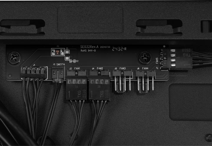 Actual product image ASUS Case PROART PA401 WOOD TG PWM BLACK (ATX)