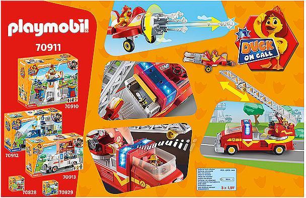 Produktbild Playmobil Feuerwehr Truck (70911, Playmobil Duck On Call)