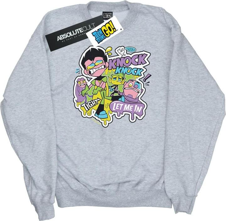 Teen Titans Go Knock Knock Sweatshirt Jungen