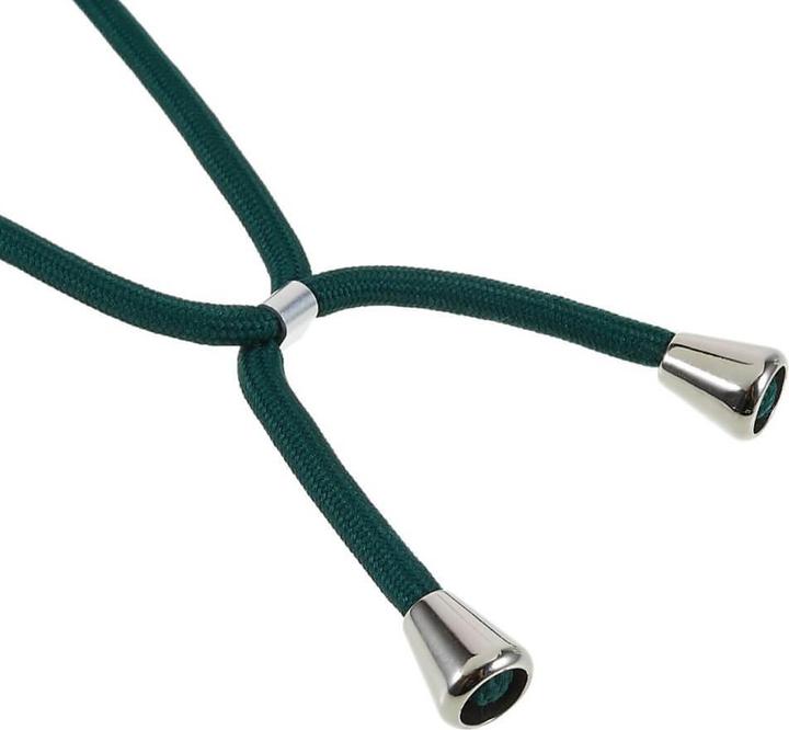 Actual product image Cover-Discount iPhone 14 Pro - Case with lanyard dark green