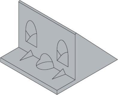 Produktbild Hettich Rückwand-Stabilisator 14 x 10 x 15 mm (1 Stk.)