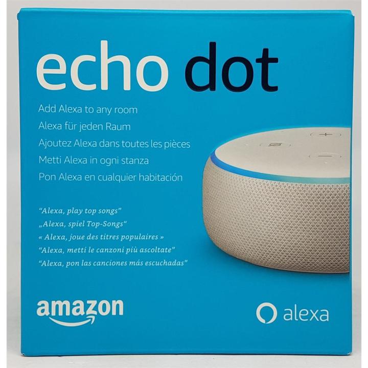 Actual product image Amazon Echo Dot (3rd gene) (Amazon Alexa, IFTTT)