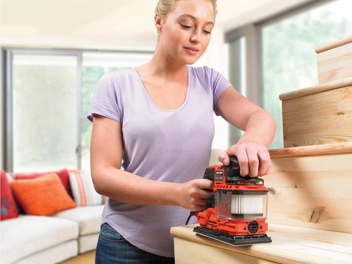 Actual product image Black & Decker 270W orbital sander DUOSAND (Sander, 270 W)