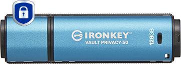 Actual product image Kingston IronKey Vault Privacy 50 (128 GB, USB 3.2, USB-A)