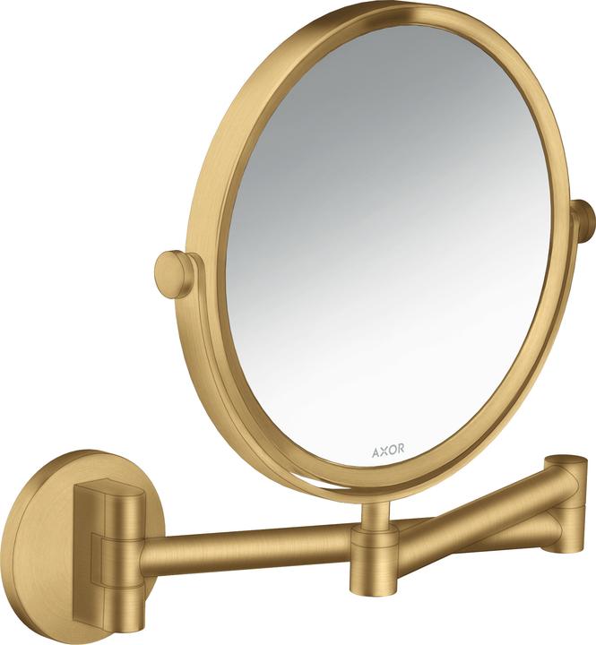 Actual product image hansgrohe Axor Universal Circular shaving mirror brushed gold optic