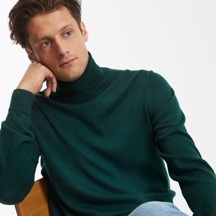 Immagine prodotto La Redoute Collections Maglione dolcevita in 100% lana merino (L)