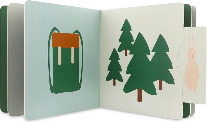 Actual product image Trixie Baby Slide book - Camping (MQ4)
