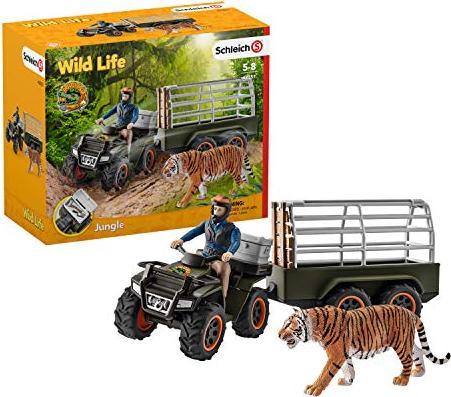 Image du produit Schleich Quad avec remorque et Ranger