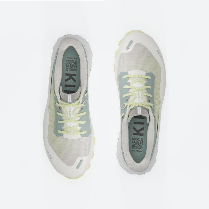 Image du produit Kiprun Chaussures de Trail Running pour femme, MT Cushion 2 Vert Jaune (37.5)