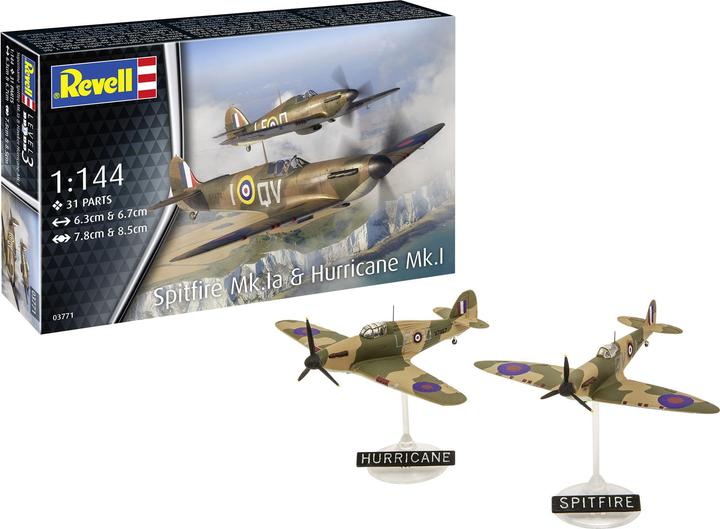Immagine prodotto Revell Supermarine Spitfire Mk.Ia & Hawker Hurricane Mk.I