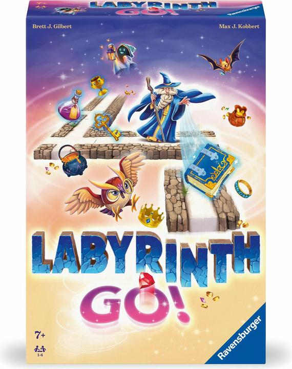Image du produit Ravensburger Jeu de famille 24699 - Labyrinthe Go! - Jeu de société pour 1 - 4 personnes (Allemand, Espagnol, Français, Néerlandais, Italien, Portugais, Anglais)