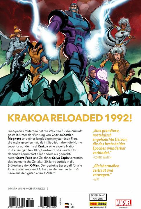Produktbild Panini X-Men 92: House of XCII - Zurück in die Zukunft (Deutsch, Salvador Espin, Steve Foxe, 2023)