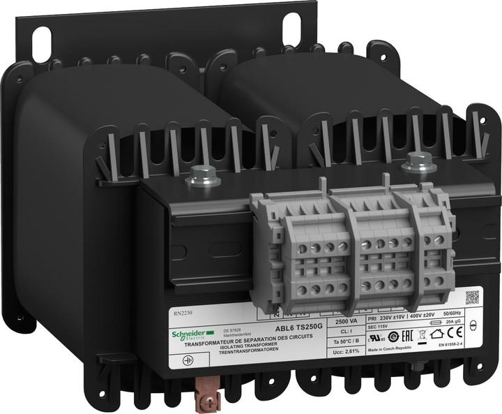 Immagine prodotto Schneider Electric Trasformatore di sicurezza e isolamento, E: ABL6TS250G