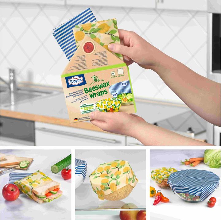 Image du produit Toppits Bienenwachstuch (2 x)