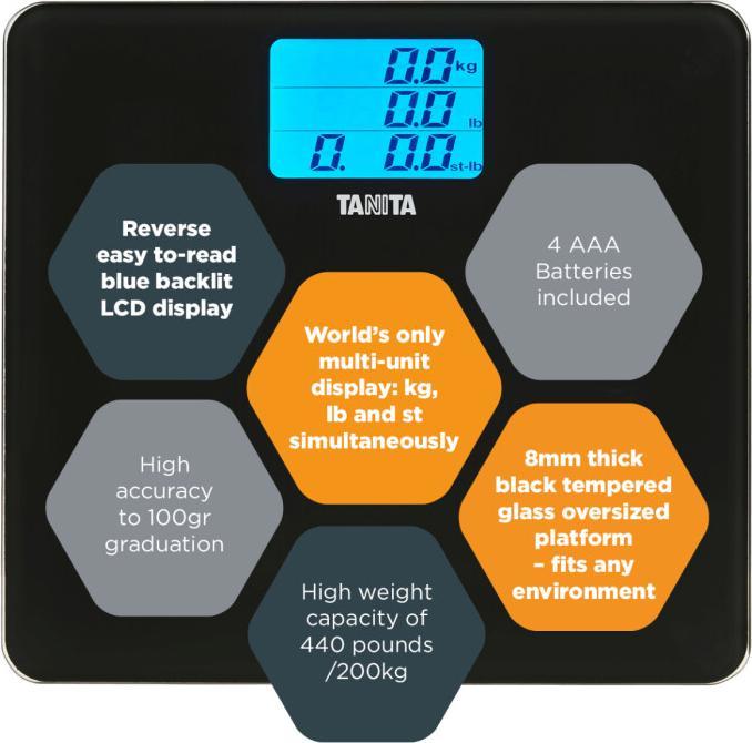 Actual product image Tanita HD-384 (200 kg)