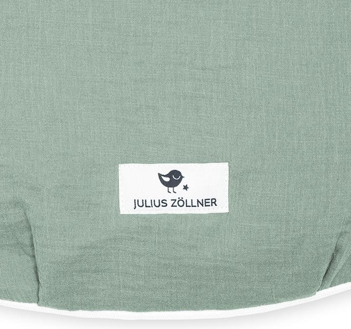 Image du produit Julius Zöllner Sac de couchage bébé toute l'année Mousseline Vert Gr. 56/62 (62 cm, 2.5 TOG)