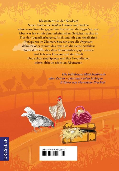 Actual product image Die wilden Hühner auf Klassenfahrt (German, Cornelia Funke, Florentine Prechtel, 2018)