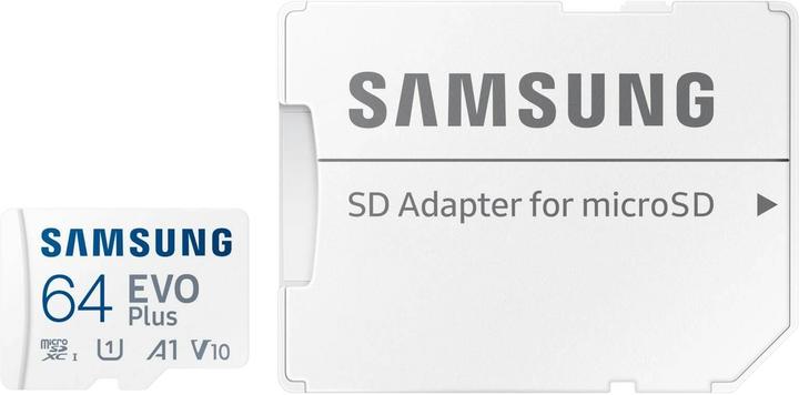Immagine prodotto Samsung EVO Plus (64 GB, microSDXC, U1, UHS-I)