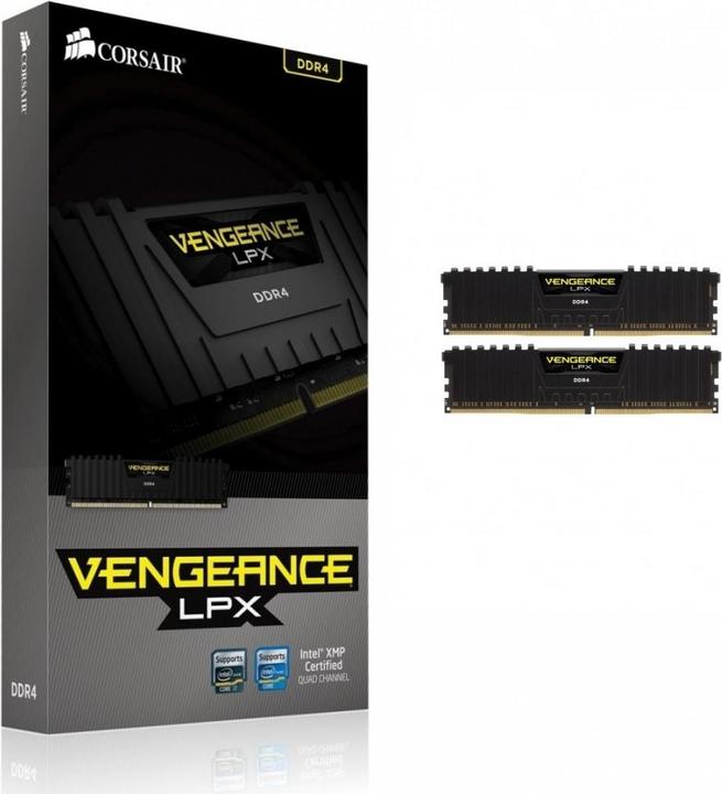 Image du produit Corsair Vengeance LPX (2 x 8GB, 2133 MHz, RAM DDR4, DIMM)
