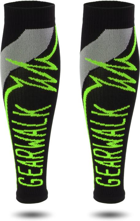 Immagine prodotto Normani 2 Paar Sport-Waden-Kompressionsstulpen (39, 41, 43, 45, 44 C, 42 C, 38 C, 40 C)