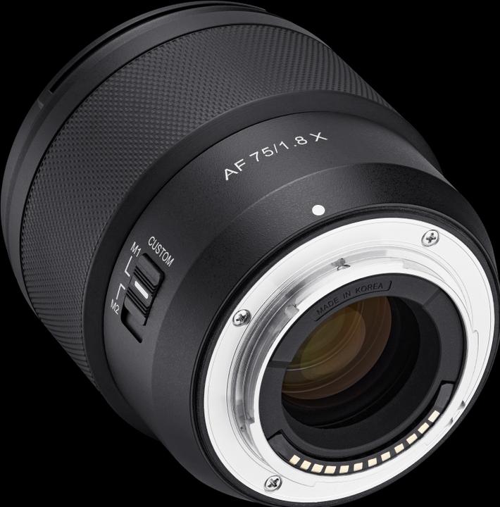 Actual product image Samyang AF 75mm f/1.8 FE, Sony E (Sony E, full size)