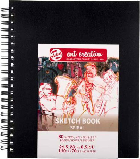 Produktbild Talens Spiral-Skizzenbuch (21.5 x 28 cm, Harter Einband)