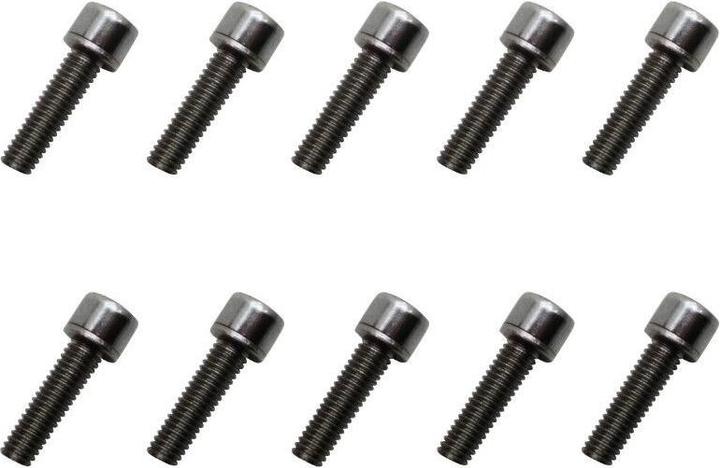Produktbild P2R 10er-Set verchromte Vorbau-Schrauben (5 mm, 18 mm)