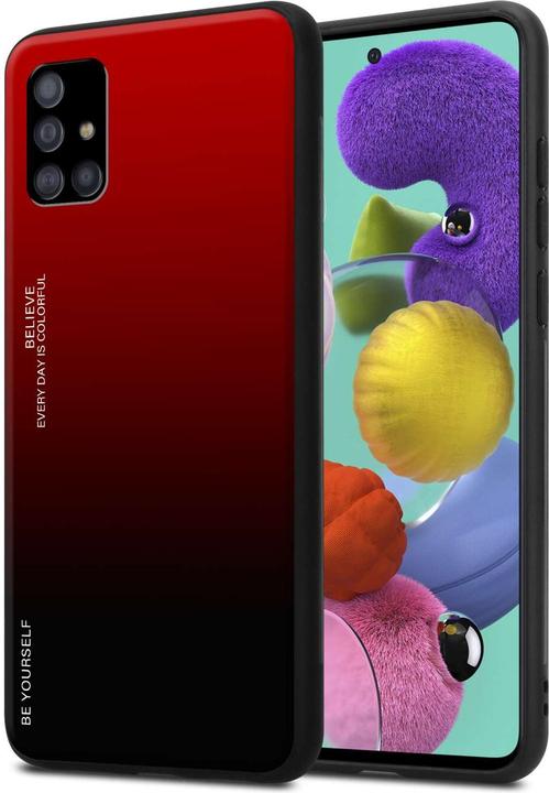 Produktbild Cadorabo Hülle für Samsung Galaxy A51 5G TPU im 2 Farben Design (Samsung Galaxy A51 5G)