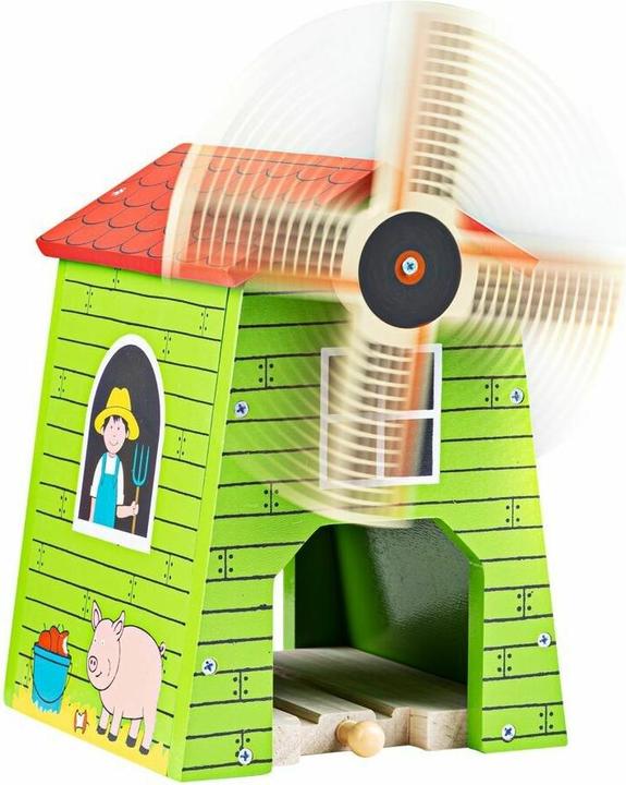 Actual product image Bigjigs Wooden windmill