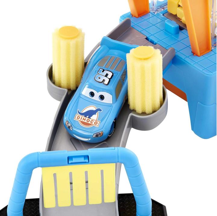 Immagine prodotto Disney Cars Set di gioco per autolavaggio Dinoco con cambio di colore