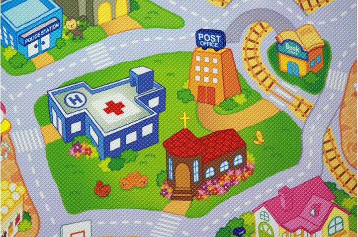 Actual product image Dwinguler My Town (140 x 230 cm)