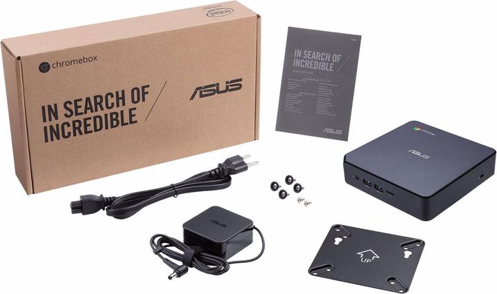 Actual product image ASUS Chromebox 3 – N7128U (Intel Core i7-8550U, 16 GB, 128 GB)