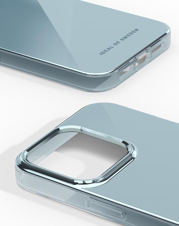 Productafbeelding iDeal Of Sweden iPhone 15 Pro Doorzichtig Hoesje, Spiegelend Hemelsblauw (Apple iPhone 15 Pro)