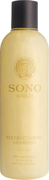 Sono Gold - Restructuring Shampoo (250 ml, Flüssiges Shampoo)