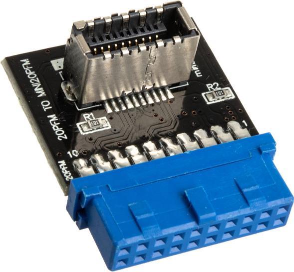 Akasa Adaptateur USB 3.1 à 20 broches (USB 3.0)