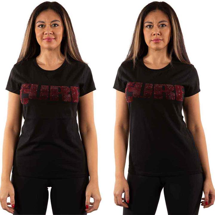 The Cure Cure (The): Logo (Diamante) (T-Shirt Donna Tg. L) (L)