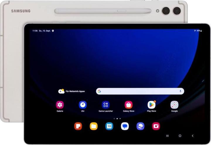 Image du produit Samsung Galaxy Tab S9+ (WLAN uniquement, 12.40", 512 Go, Beige)