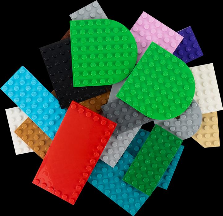 Produktbild LEGO Platten Bauplatten gemischt - NEU! Menge 50x (LEGO Classic)