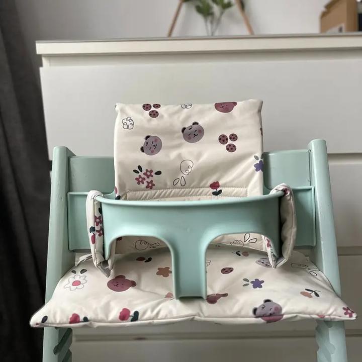 Produktbild ASMI Sitzkissen für den Stokke Tripp Trapp Blumenbär
