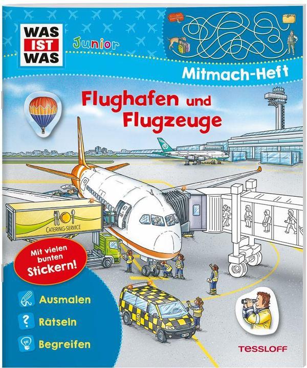 Actual product image Tessloff WAS IST WAS Junior hands-on booklet Airport and aeroplanes