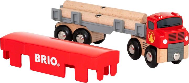 Actual product image Brio Wood transporter with magnetic charge