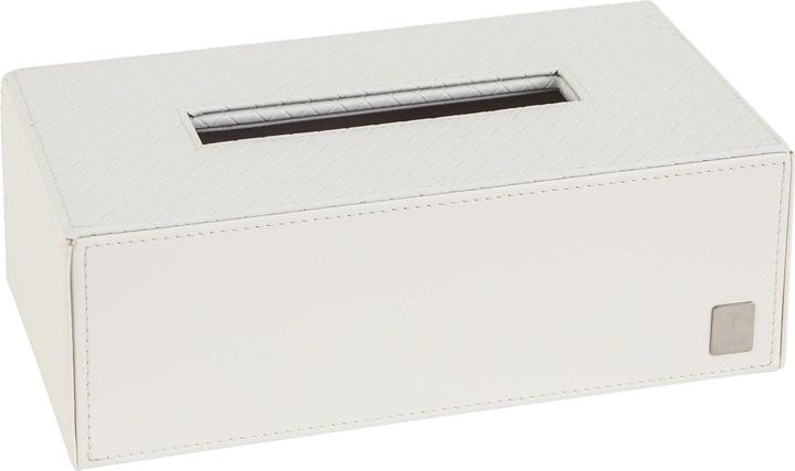 Joop! Living Papiertuch-Box weiss rechteckig Lederoptik x